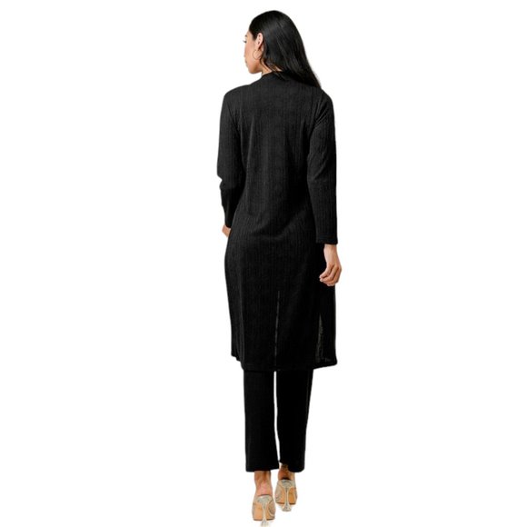 3 Piece Knit Pants Set in Black -available in Small/Medium and Large/X-Large - Picture 2 of 7